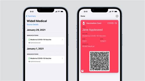 smart health card iphone wallet|apple wallet verifiable vaccine.